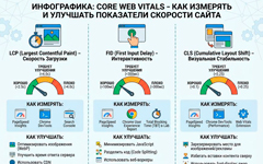 Core Web Vitals: как измерять и улучшать показатели скорости сайта