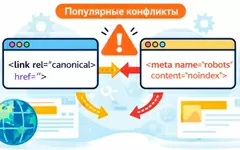 Meta-тег robots и canonical: как избежать конфликтов и дублей в индексе?